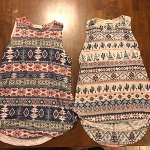 2 South West style tank tops!
